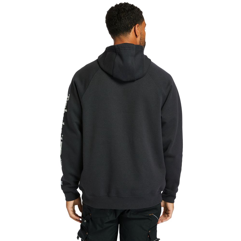 Hanorac Timberland Barbati Negrii - Pro® Hood Honcho Sport Pullover - Romania - PHEDIM473